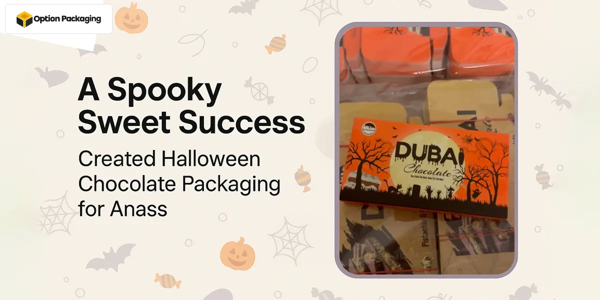 Created Halloween Chocolate Packaging for Anass