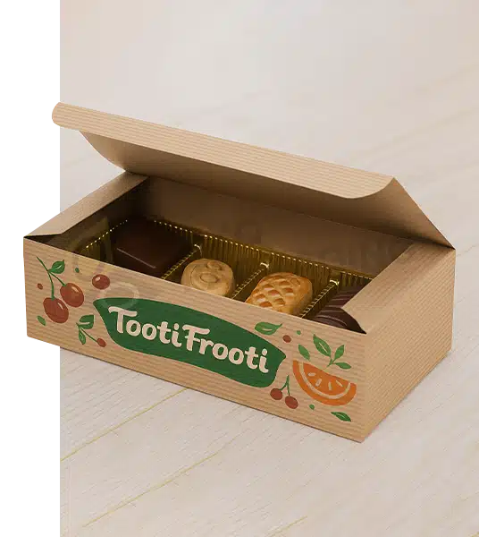 Custom Printed 1 lb Candy Boxes