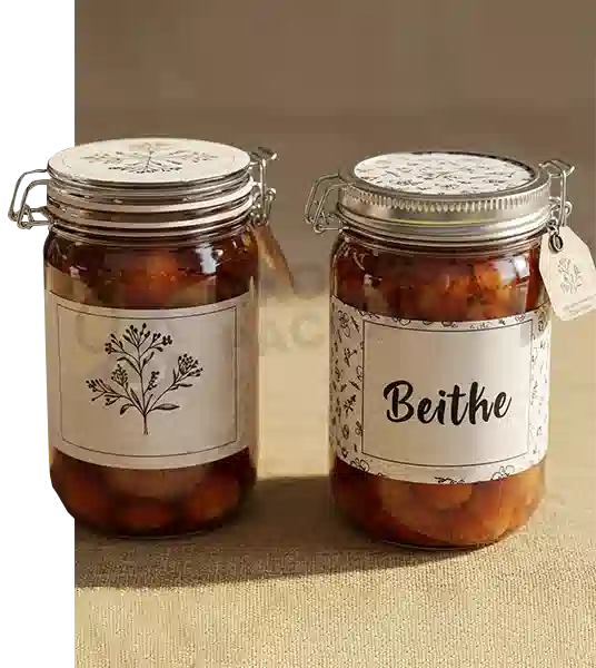 Custom Printed Canning Jars
