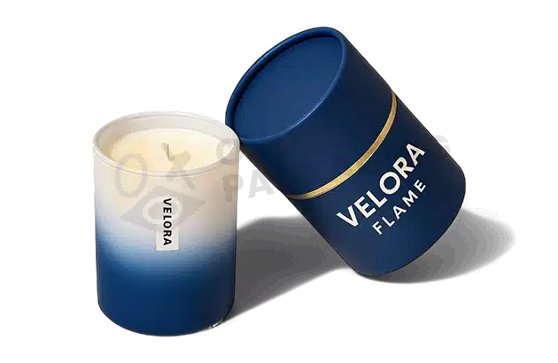 Custom Printed Cardboard Canister Packaging