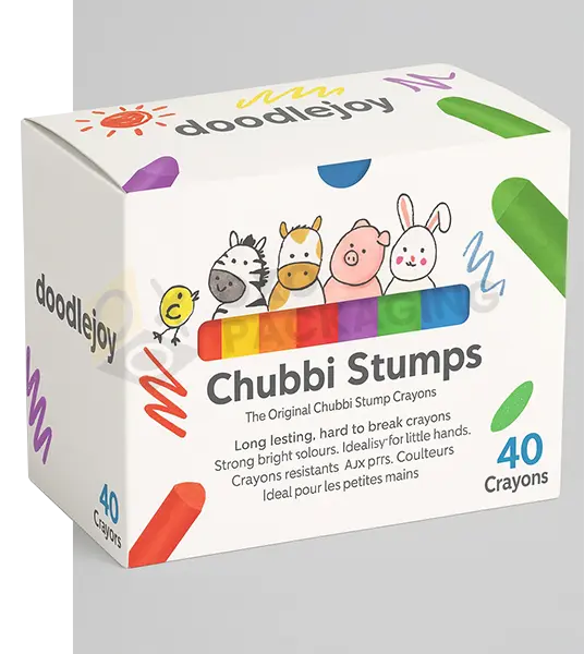 Custom Printed Crayon Boxes
