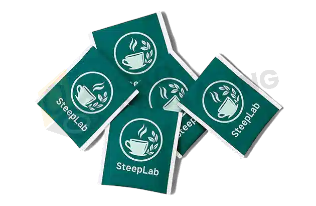 Custom Printed Tea Bags Envelopes Packaging