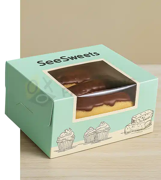 Custom Window Dessert Packaging Box