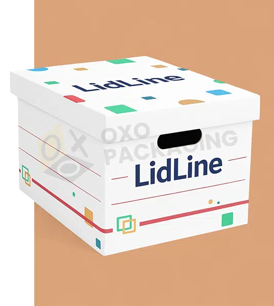 customize corrugated box with lid
