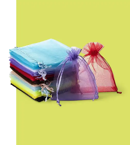 personalized organza bags