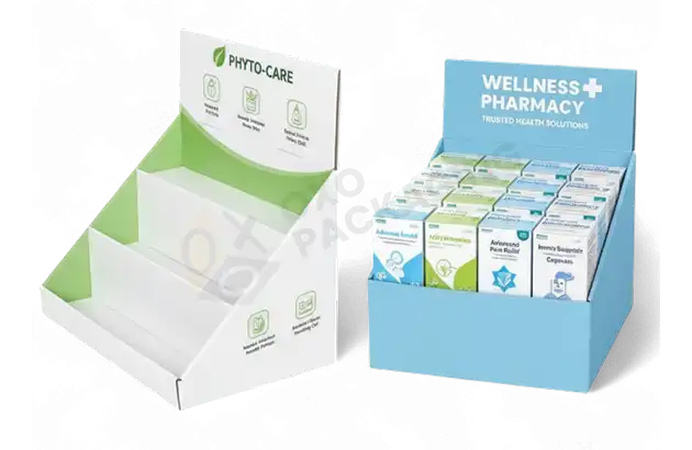 pharmaceutical display box