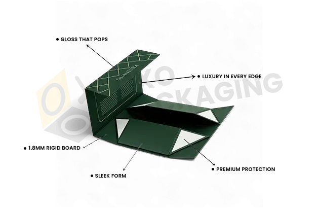 wholesale foldable rigid box​