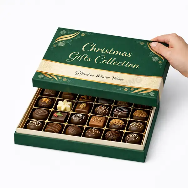 Christmas Chocolate Packaging Boxes