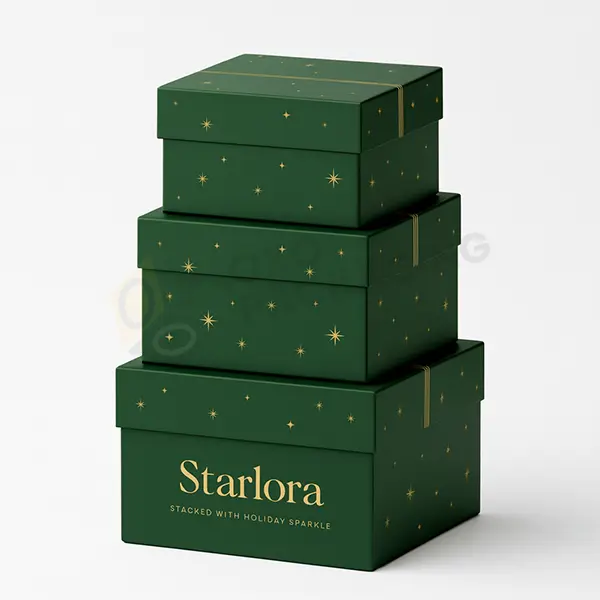 Christmas Stacking Boxes Bulk