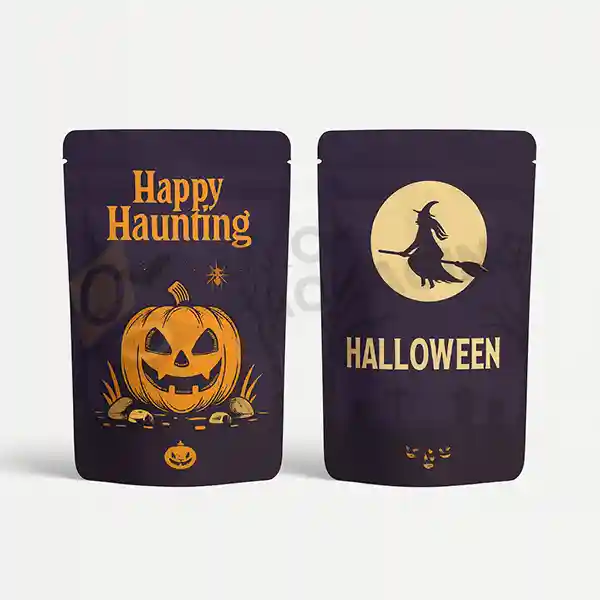 Custom Halloween Mylar Bags