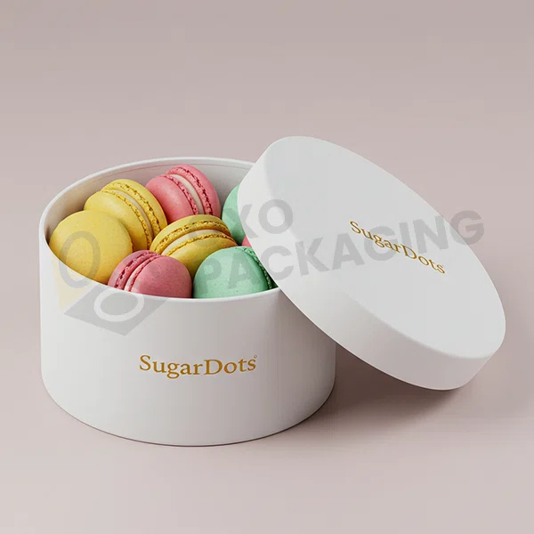 Custom Round Boxes with Lids