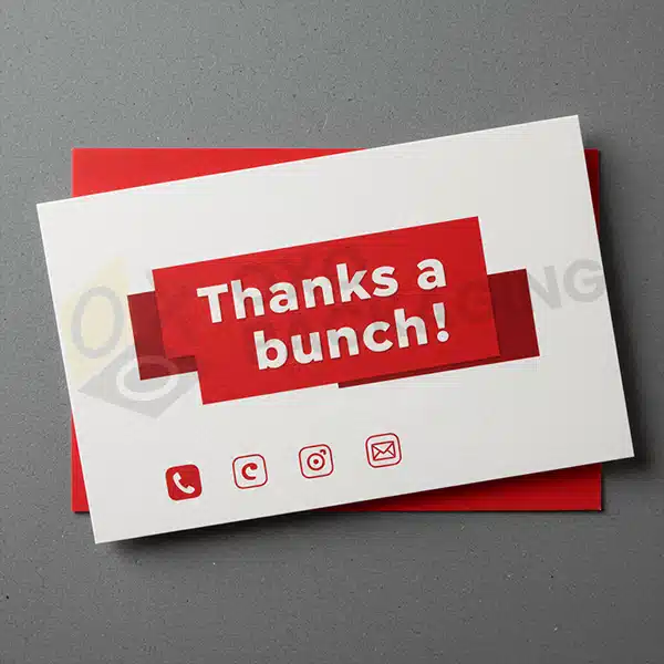 Custom Thank you Cards for Business