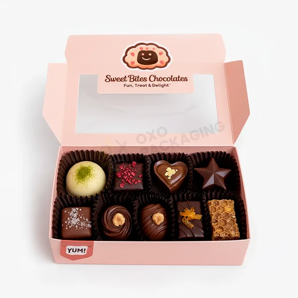 boxes of chocolate candy