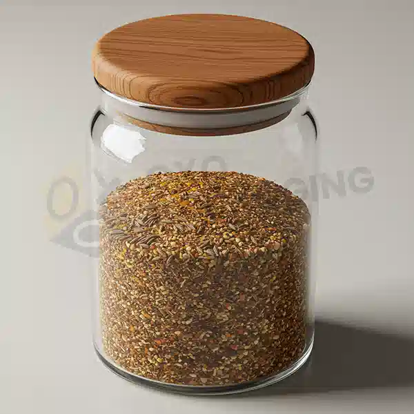 glass spice jars bulk