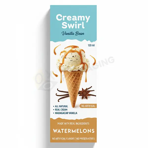 ice cream packaging in bulk