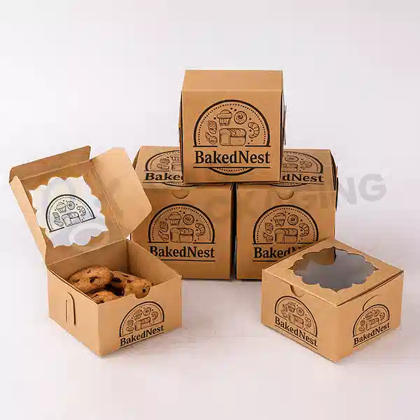 custom kraft bakery boxes