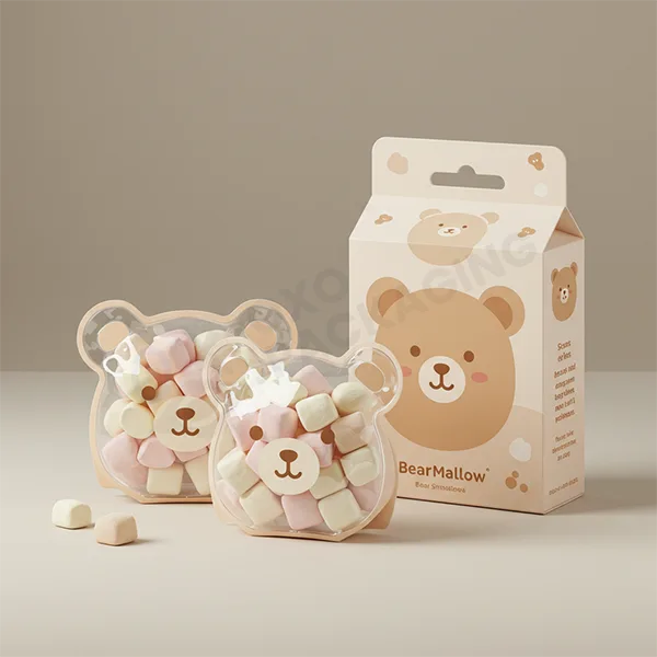 marshmallow mylar bags with box