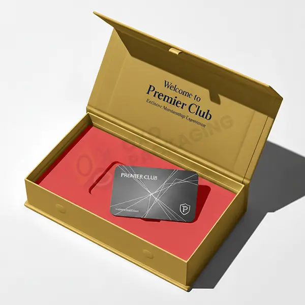 membership card  box