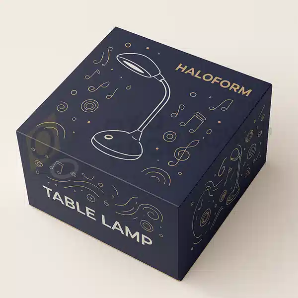 custom lamp packaging boxes