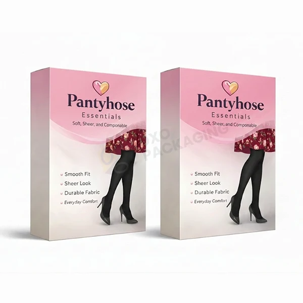wholesale custom made boxes for pantyhose packaging