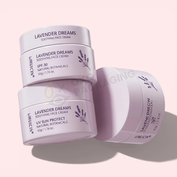cream jars packaging