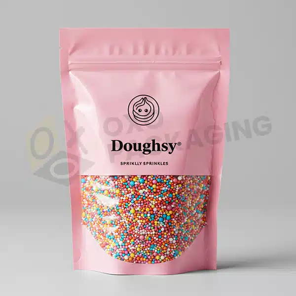custom sprinklez mylar bags