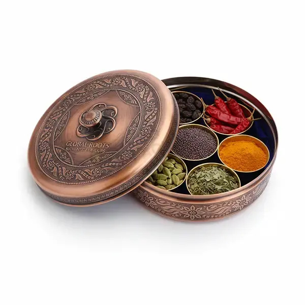 spice tin box wholesale