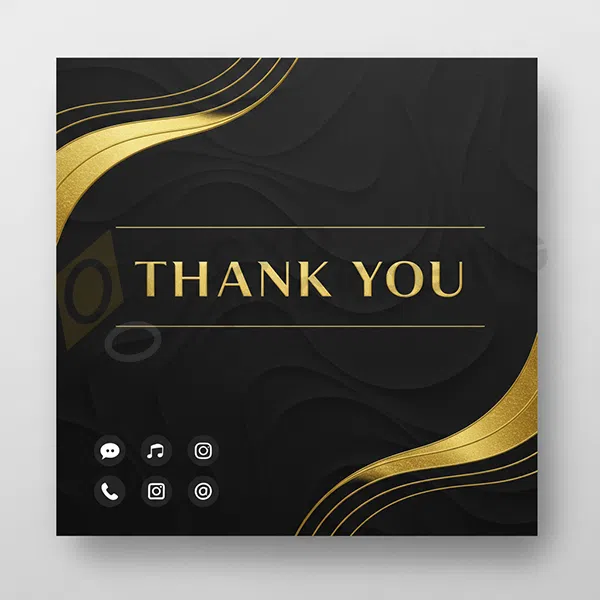 Thank you Cards for Business USA